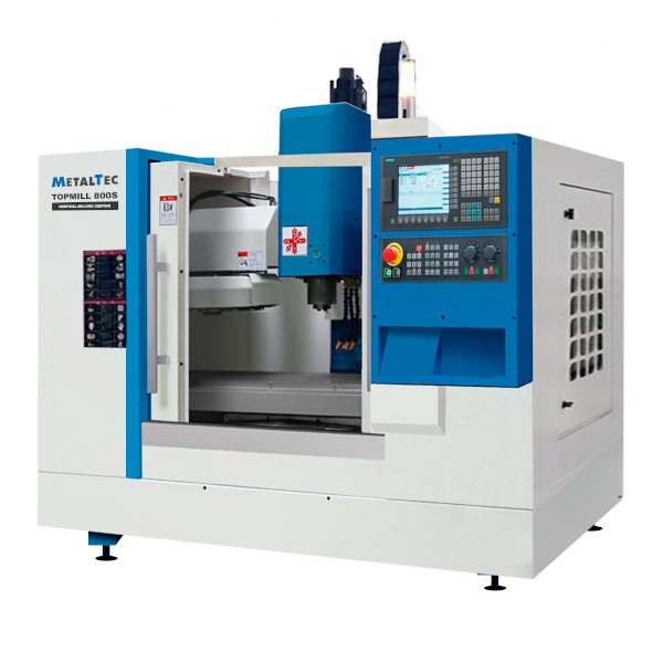 MetalTec TOPMILL 800S Вертикальный обрабатывающий центр с ЧПУ (подготовка под 4 ось)