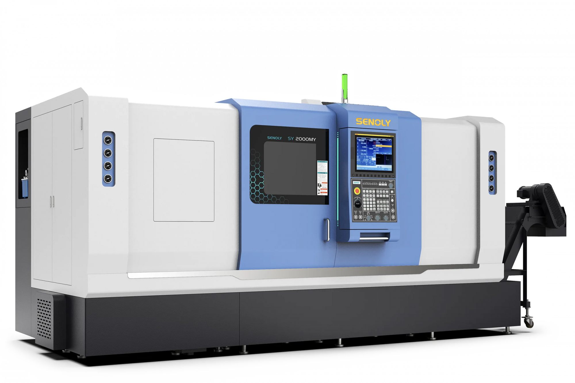 Станок токарный с ЧПУ с наклонной станиной SENOLY SY1600MY (DD)
