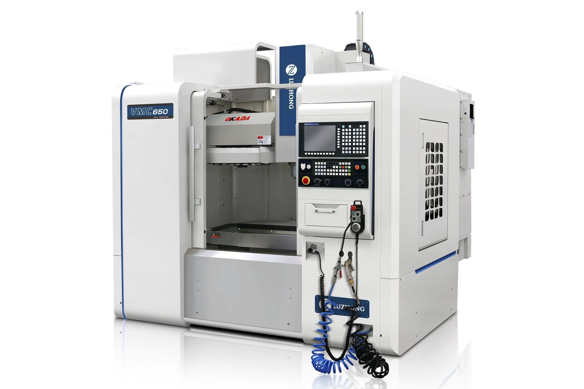 Станок фрезерный с ЧПУ 3-х осевой LUZHONG VMC650 (поворотный стол 250 мм)