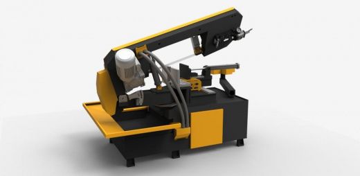 Полуавтоматический ленточнопильный станок KESMAK KMY 2DG 280