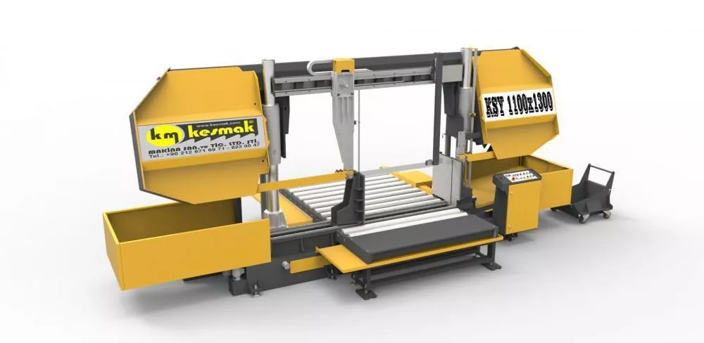 Полуавтоматический ленточнопильный станок KESMAK KSY 1100x1300