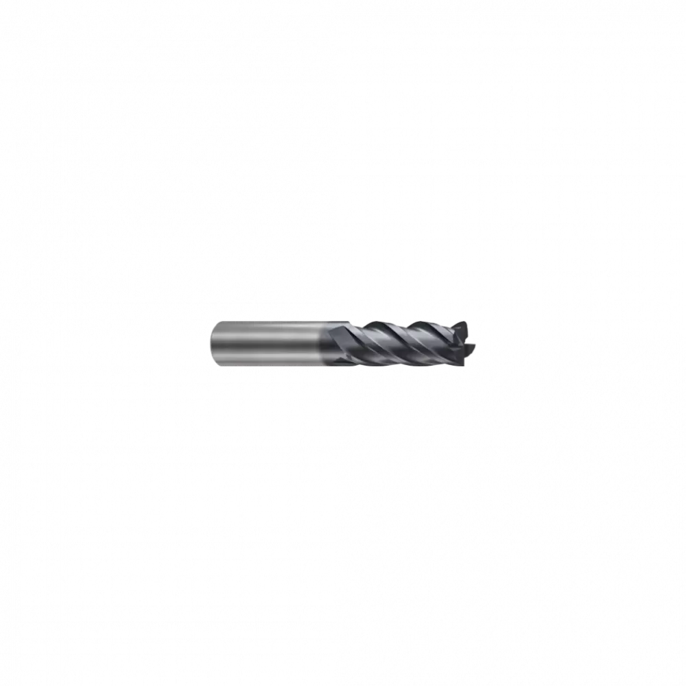 Фреза концевая твердосплавная Alpha-GX c 4-мя зубьями (спираль 35°), укороченная, 1X4X3X50, New Century
