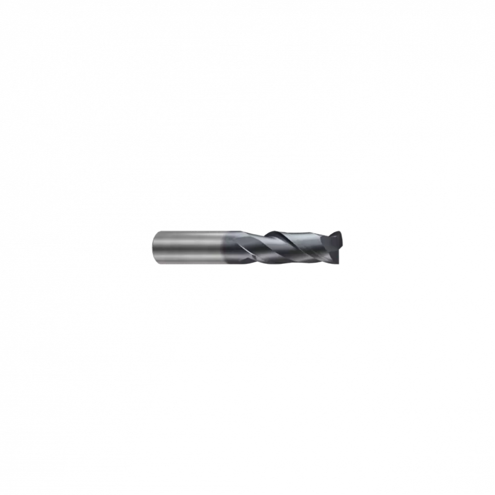 Фреза концевая твердосплавная Alpha-GX c 2-мя зубьями (спираль 35°), укороченная, 1X4X3X50, New Century