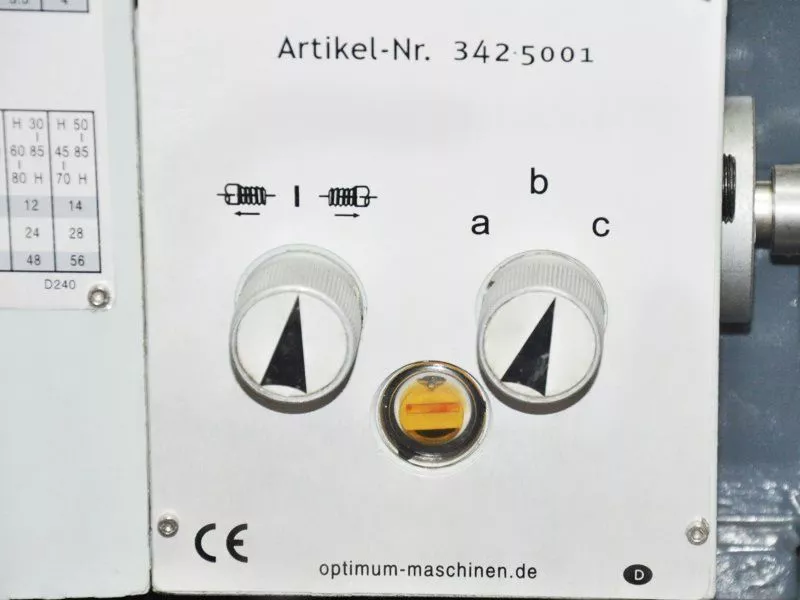 Станки токарные настольные Optimum TU2506