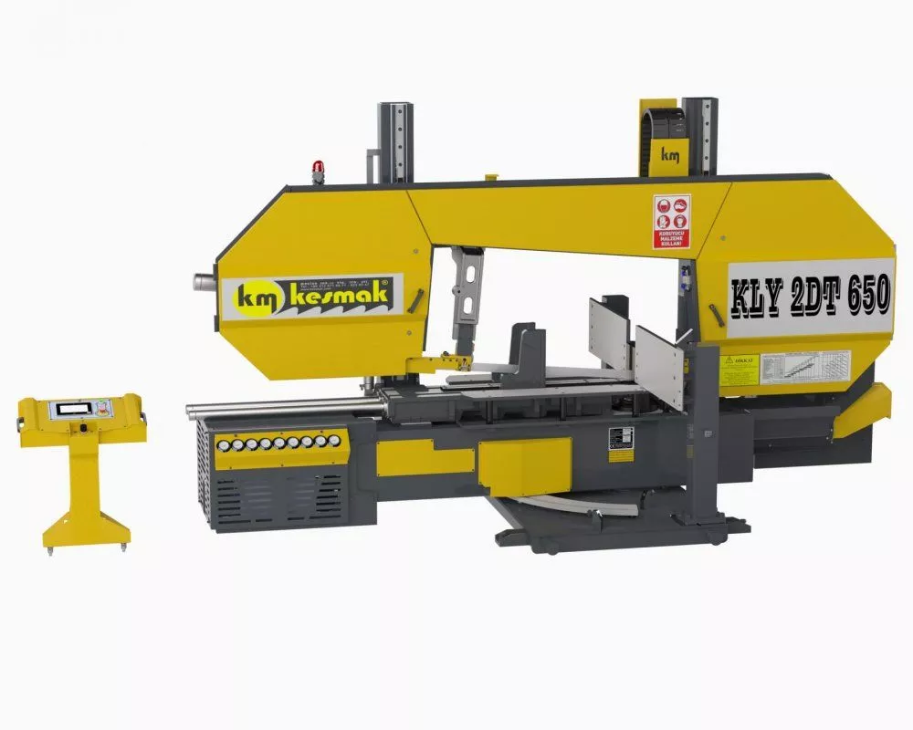 Полуавтоматический ленточнопильный станок KESMAK KLY 2DT 650