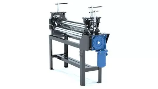ВАЛЬЦОВОЧНЫЙ СТАНОК ТРЕХВАЛКОВЫЙ ЭЛЕКТРОМЕХАНИЧЕСКИЙ - RME-1300х4мм